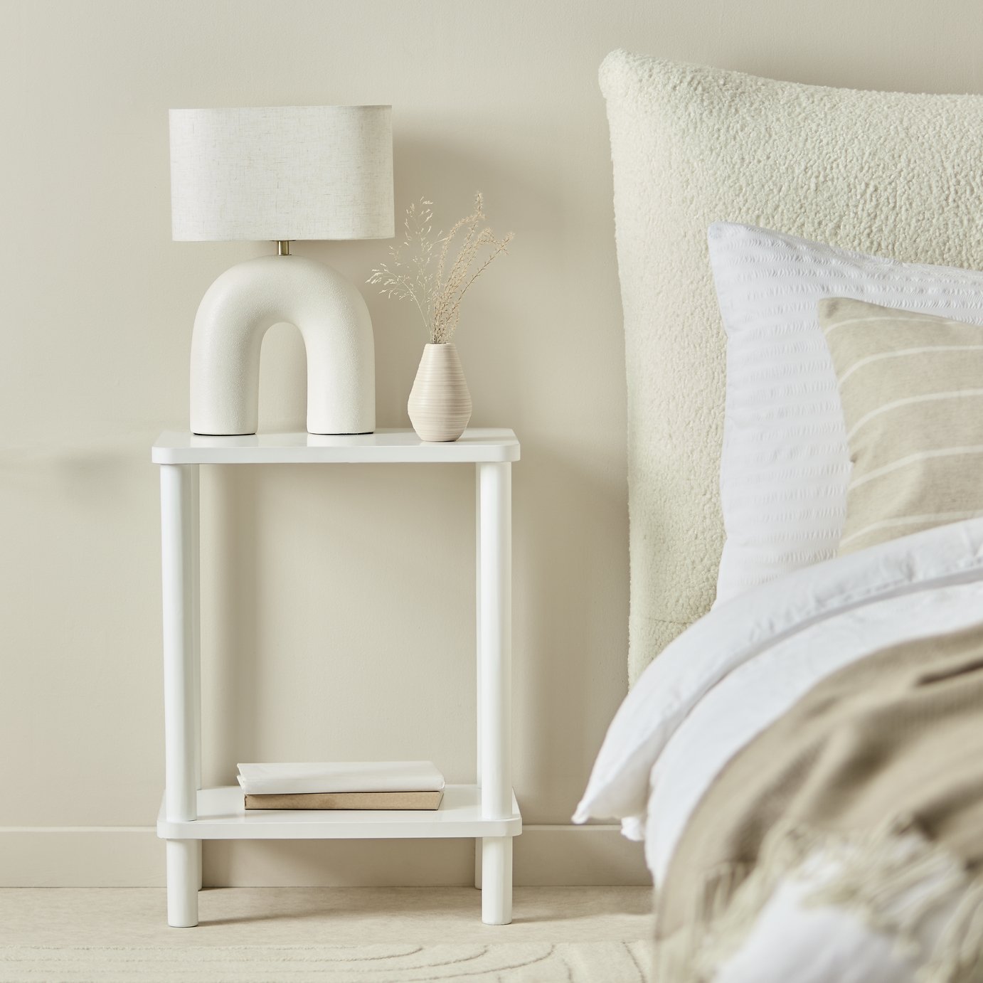 Argos Home Andrea Set of 2 Bedside Tables 