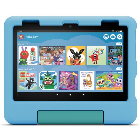 Amazon Fire HD 8 Kids Tablet for 3-7, 8 Inch 32GB - Blue
