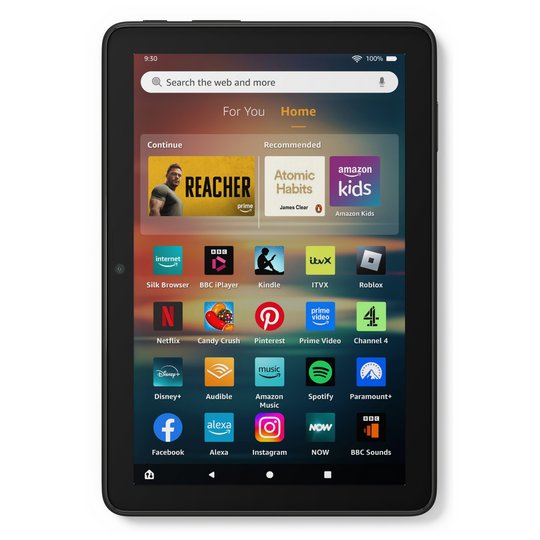 Amazon Fire HD 8 8 Inch 32GB Wi-Fi Tablet - Black