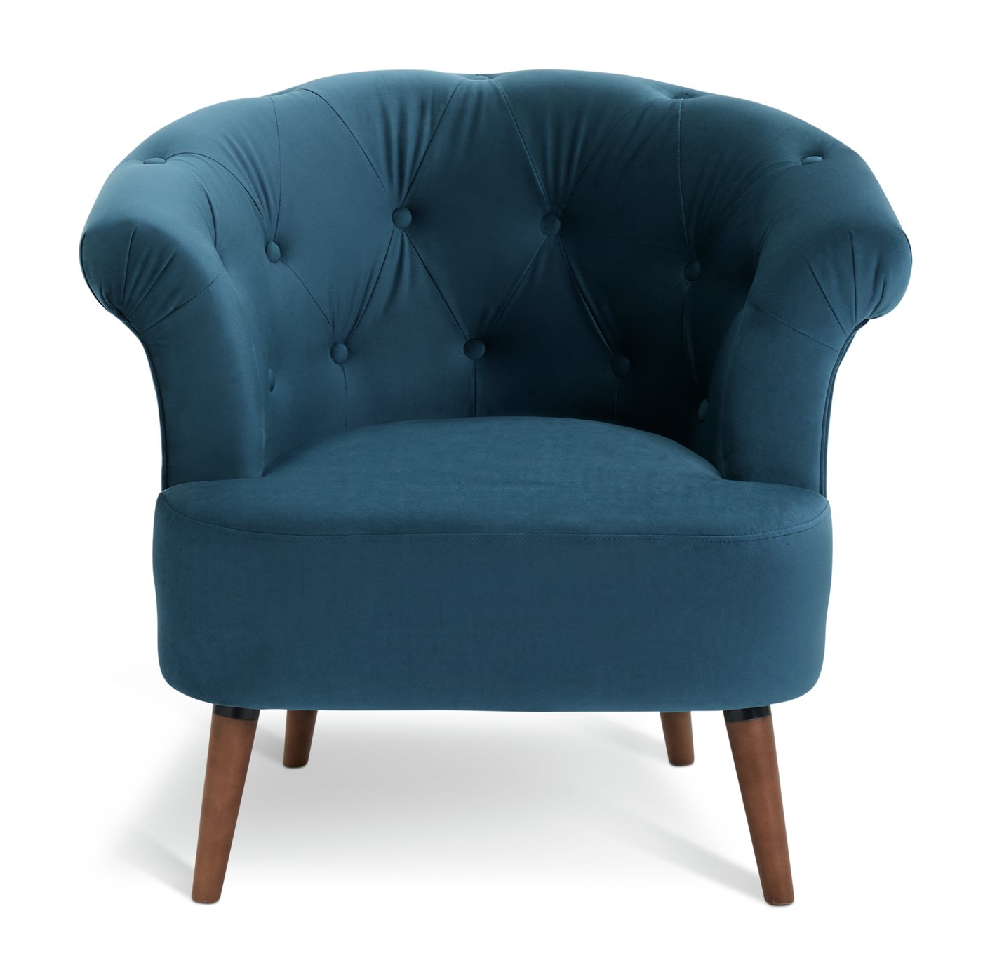 Habitat Chesterfield Accent Chair - Navy