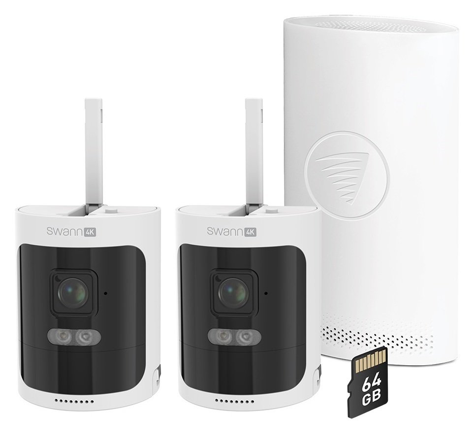 Swann AllSecure 4K Wireless Security Camera System - 2 Pack