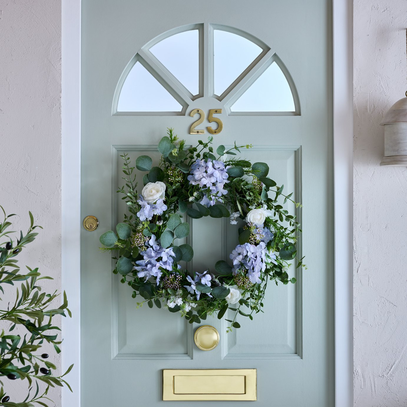Argos Home Faux Classic Summer Wreath