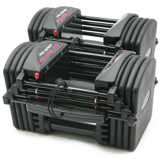 Buy Powerblock Pro EXP Adjustable Dumbbells Dumbbells Argos