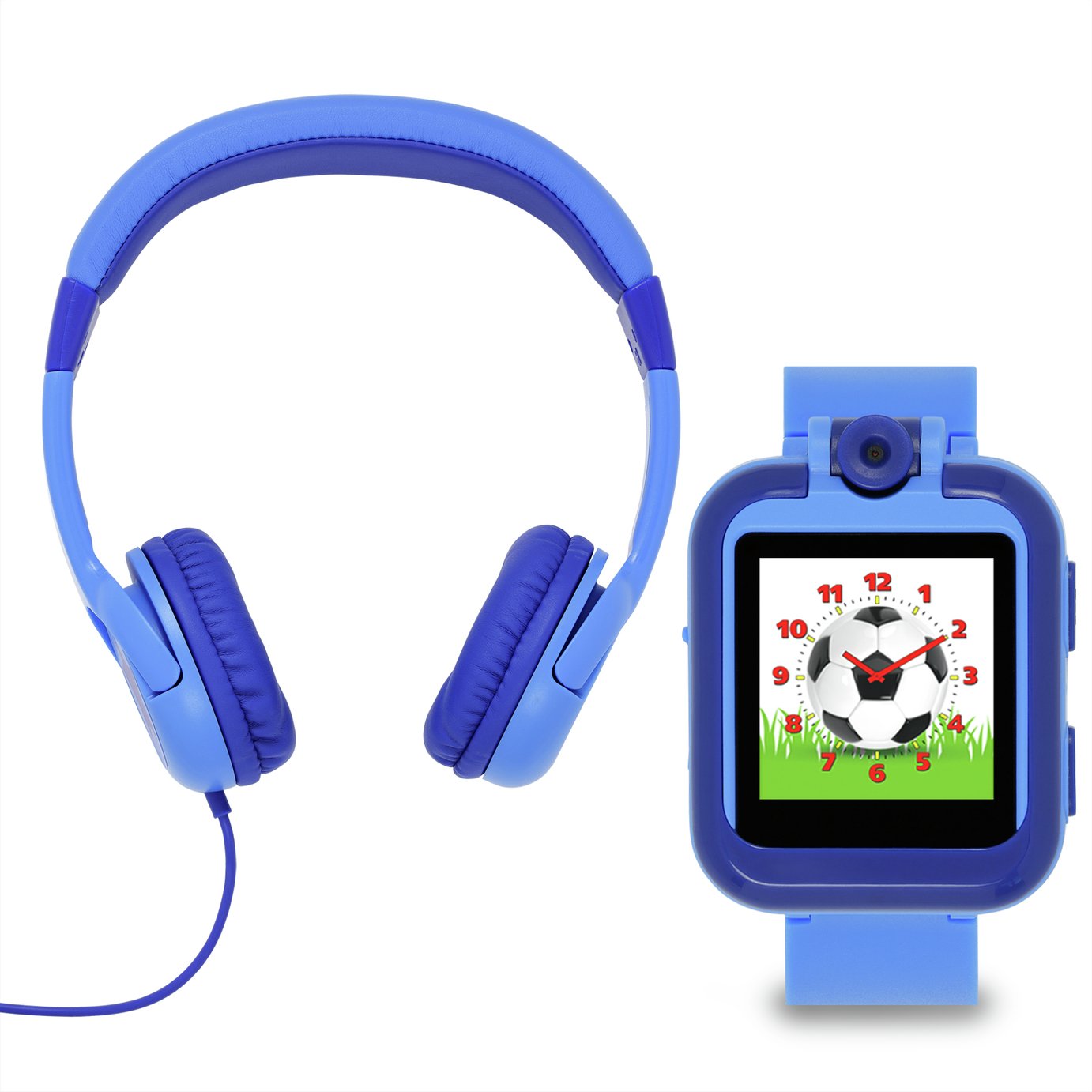 Tikkers Kid's Blue Interactive Headphone & Watch Set