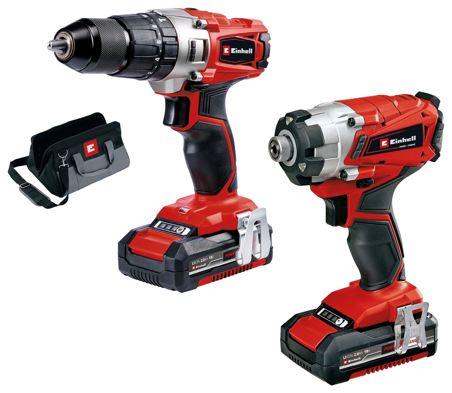 Einhell Power X-Change Cordless Impact Drill and Driver- 18V