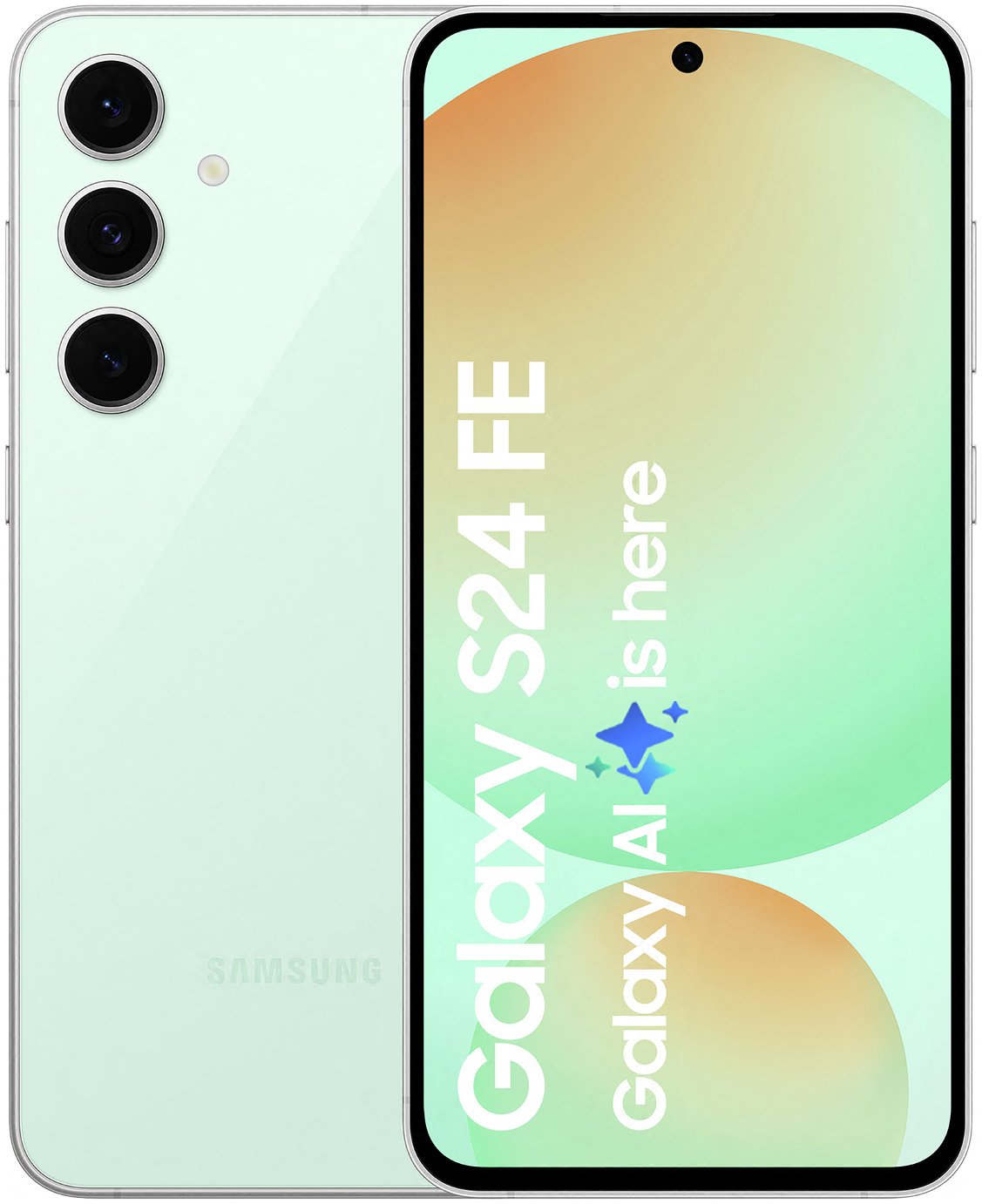 SIM Free Samsung Galaxy S24 FE 5G 128GB AI Mobile Phone Mint