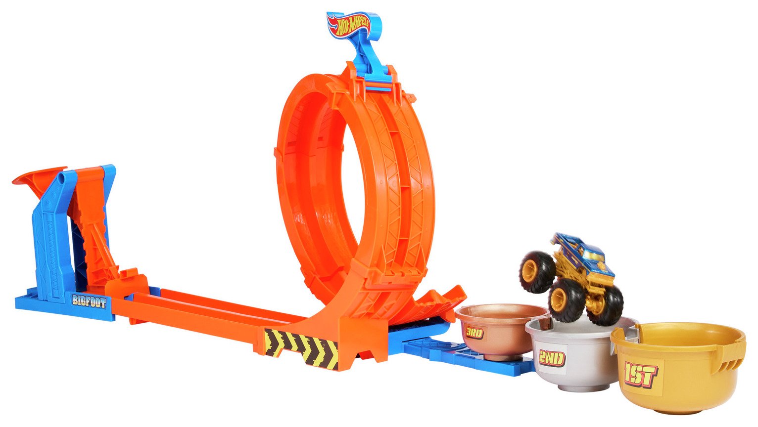 Hot Wheels Monster Trucks Loop & Flip Challenge Playset