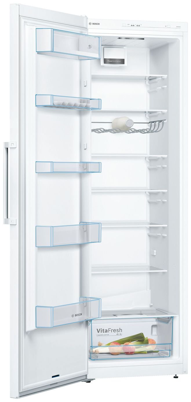 BOSCH KSV36VWEPG Tall Fridge - White