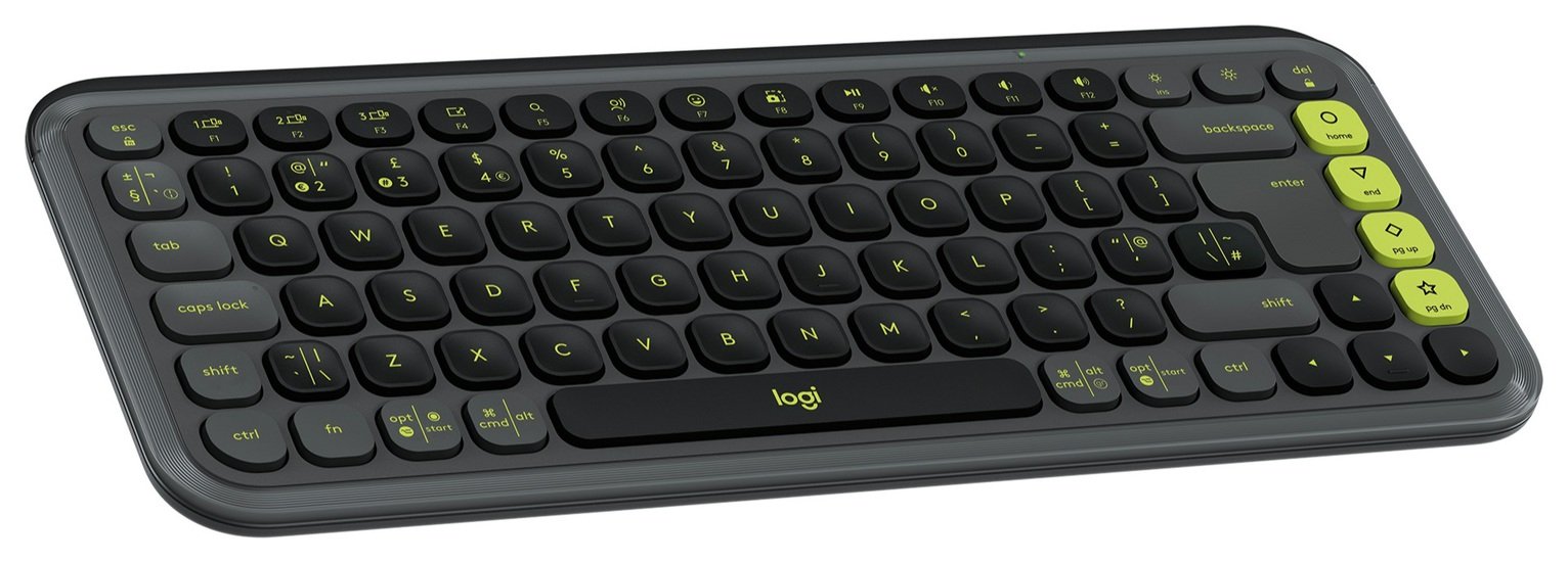 Logitech POP Icon Keys Wireless Keyboard - Graphite