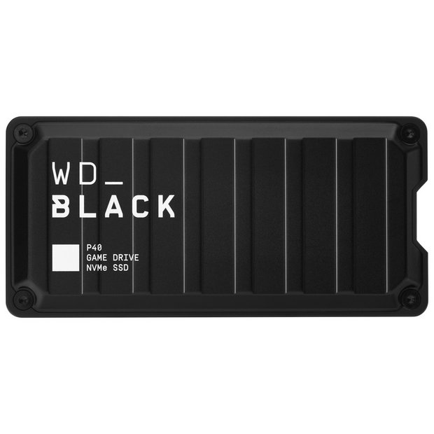 WD black P40 1TB 使用0時間 Gamer向け外付けSSD Buy WD P40 1TB Game Drive Portable SSD | External hard drives | Argos