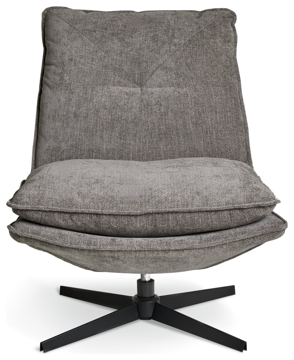 Argos Home Soloman Fabric Swivel Chair