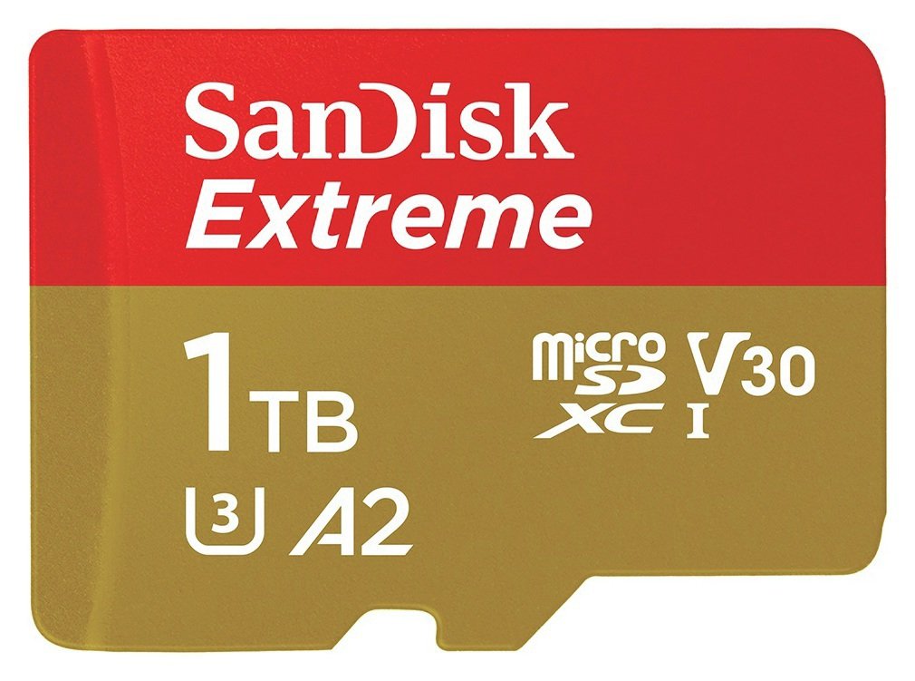 SanDisk Extreme MicroSDXC Memory Card with SD Adapter - 1TB