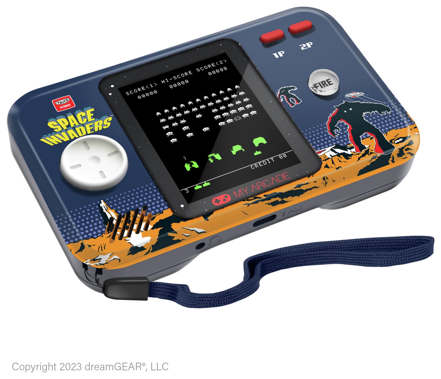 My Arcade SPACE INVADERS Pocket Player Pro