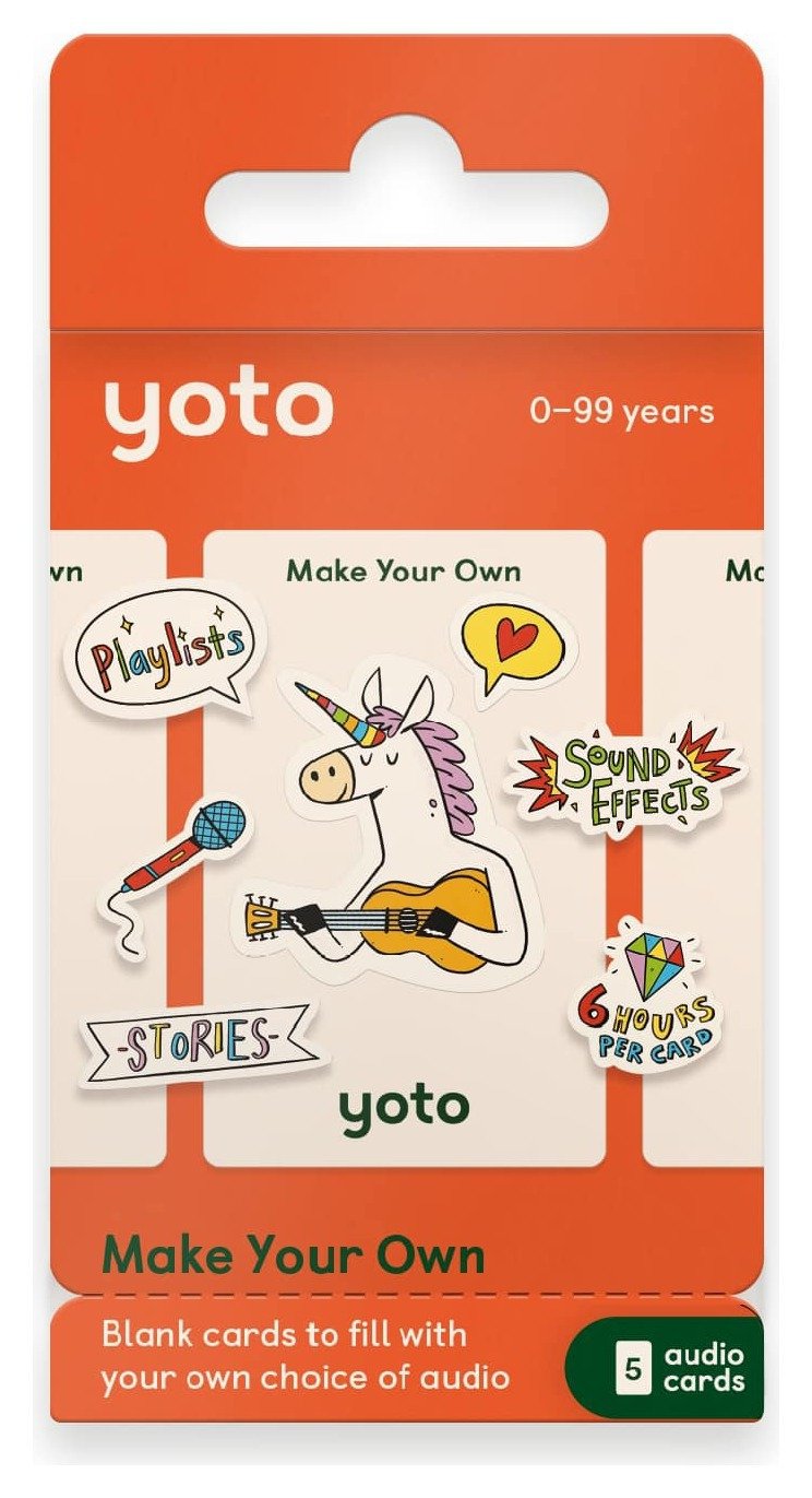 Yoto Make Your Own Pack -5 Cards
