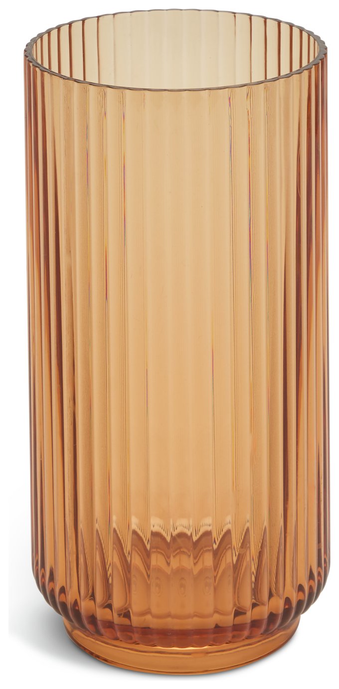 Habitat Amber Picnic Hi Ball Glasses – set of 4