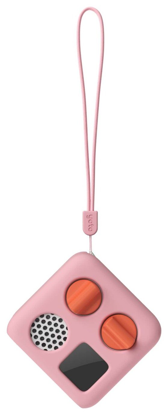 Yoto Mini Adventure Jacket Think pink Audio Player