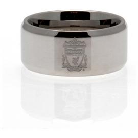 Stainless Steel Liverpool Ring - Size U.