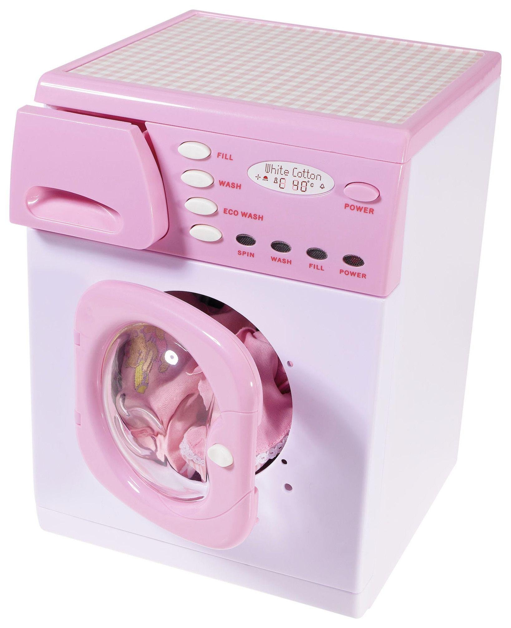 casdon toy electronic washing machine