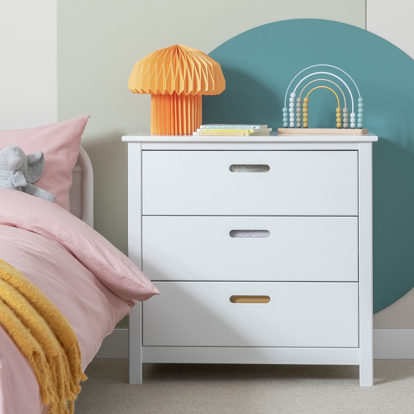 Habitat Kids Ronnie 3 Drawer Chest - White