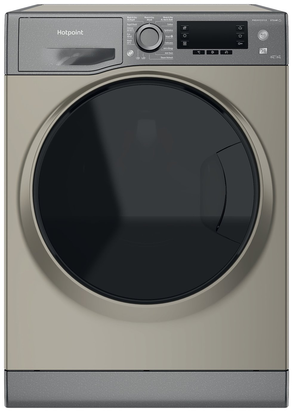 Hotpoint NDD 86448 GDA UK Washer Dryer - Graphite