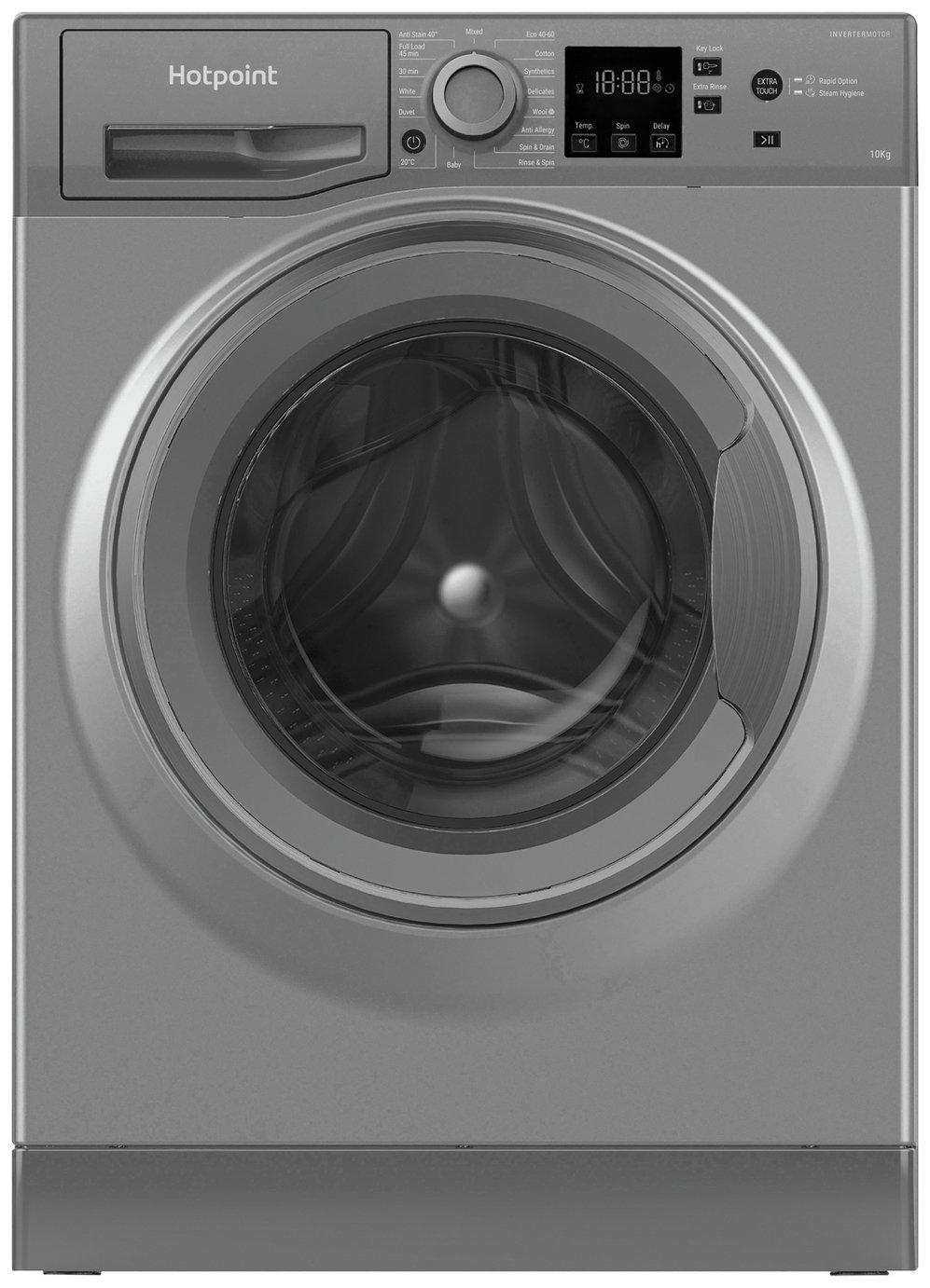 Hotpoint NSWM1046GGUK 10KG 1400 Spin Washing Machine