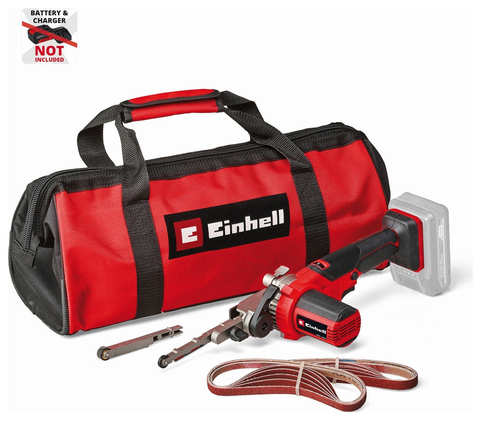Einhell Solo Cordless Sander with Grinding Arms - 18V