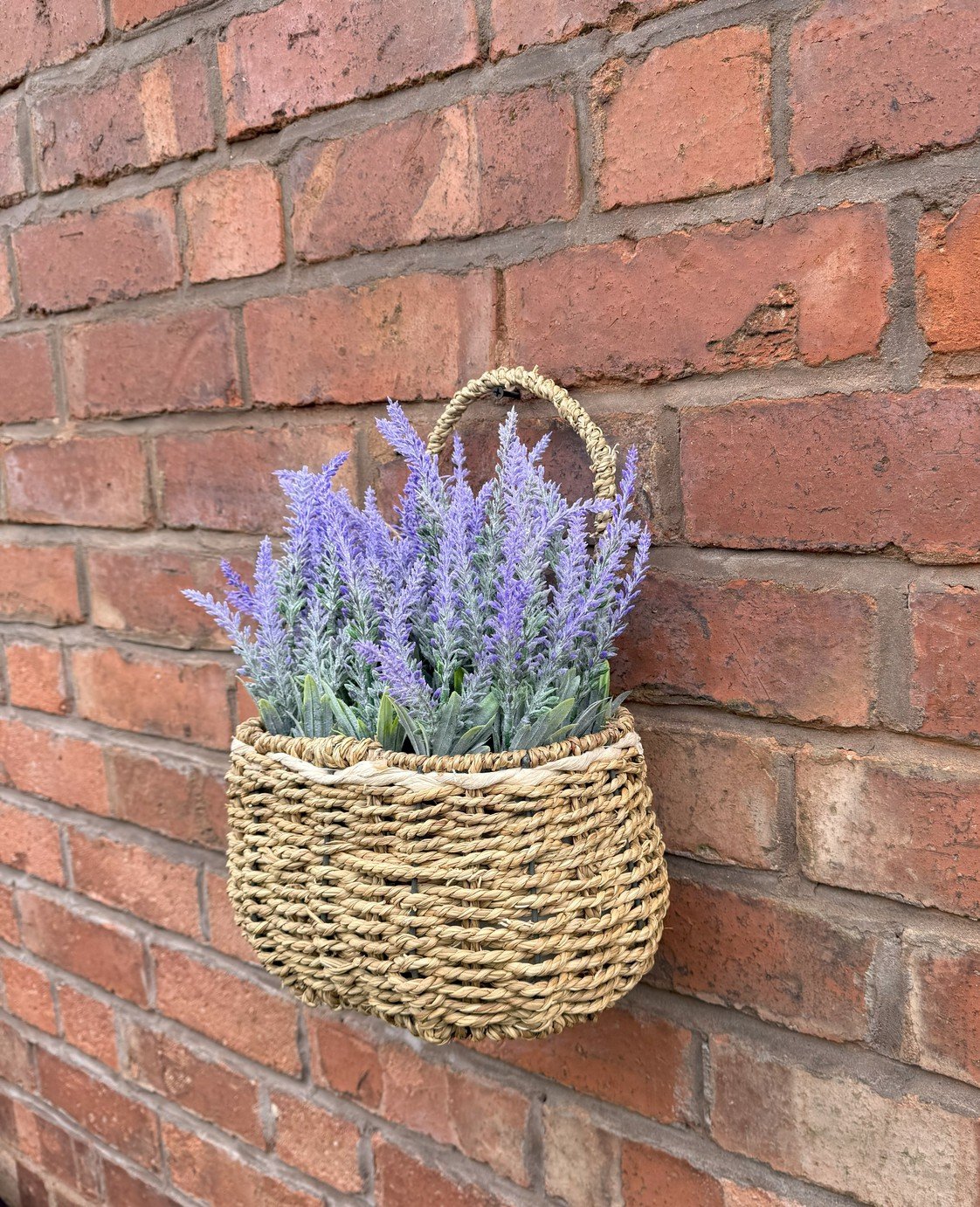 Garden XP Artificial Lavender Basket