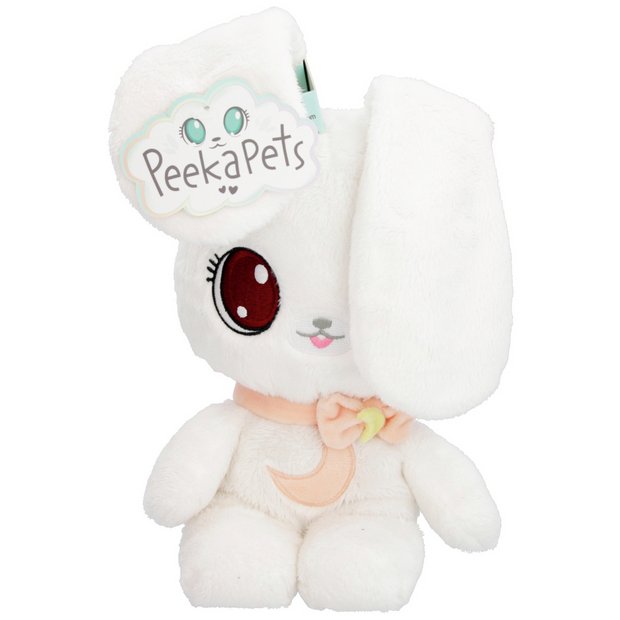 Buy PeekaPets Bunny Plush White Peach Teddy bears and soft