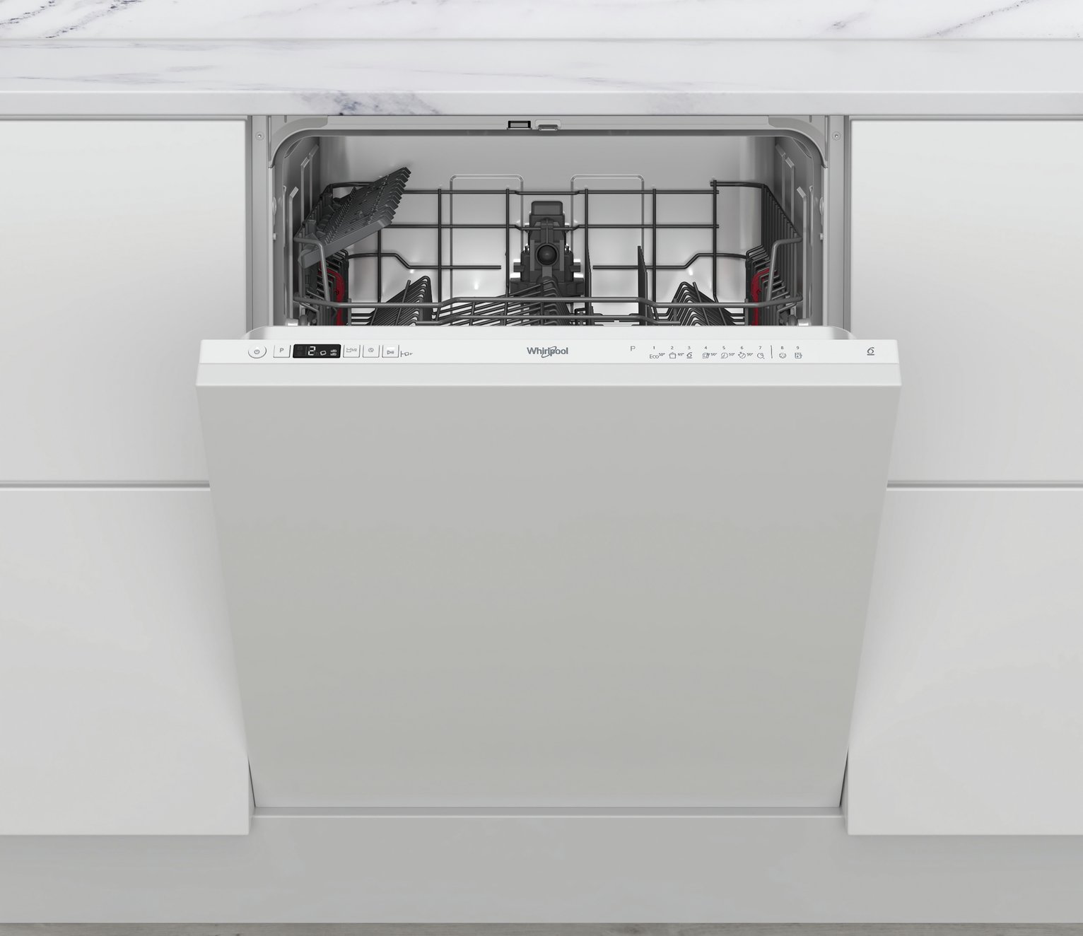 Whirlpool W2IHD526UK Full Size Integrated Dishwasher