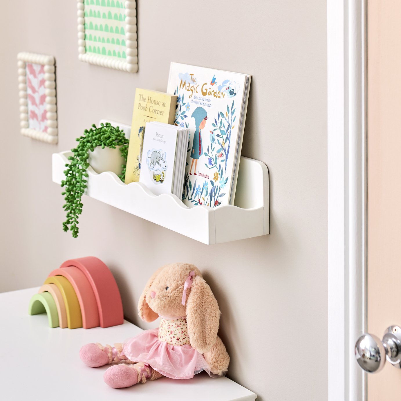 Habitat Kids Scalloped Bookcase - White