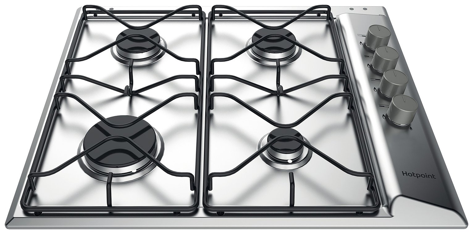 Hotpoint PAN 642 IX/H Built-In Gas Hob - Stainless Steel