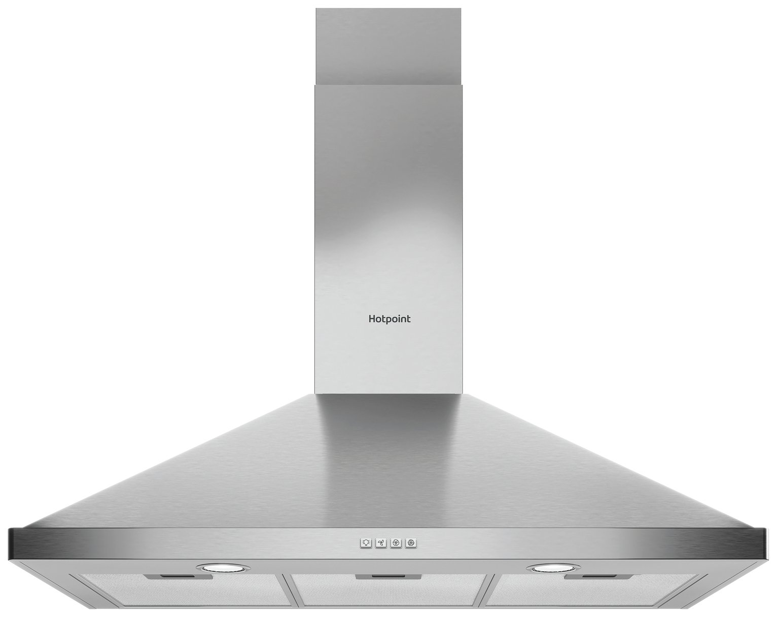 Hotpoint PHPN9.5FLMX/1 Chimney Cooker Hood - Stainless Steel
