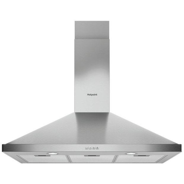 Buy Hotpoint PHPN9.5FLMX 1 Chimney Cooker Hood Stainless Steel Cooker hoods Argos
