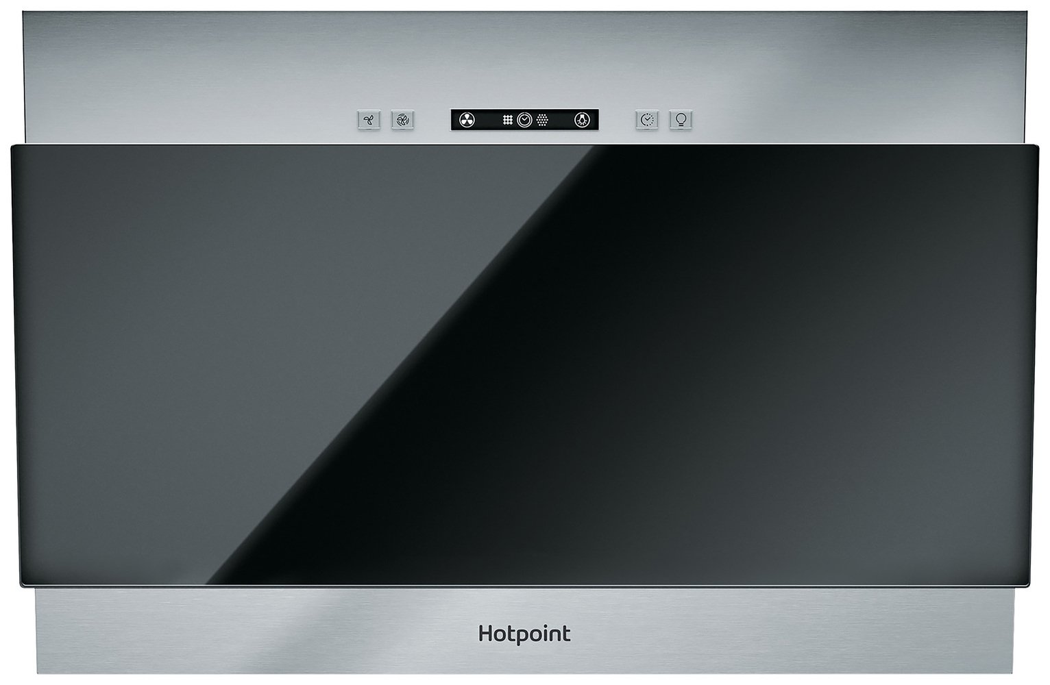 Hotpoint PHVP 6.4F AL K/1 Cooker Hood - Black
