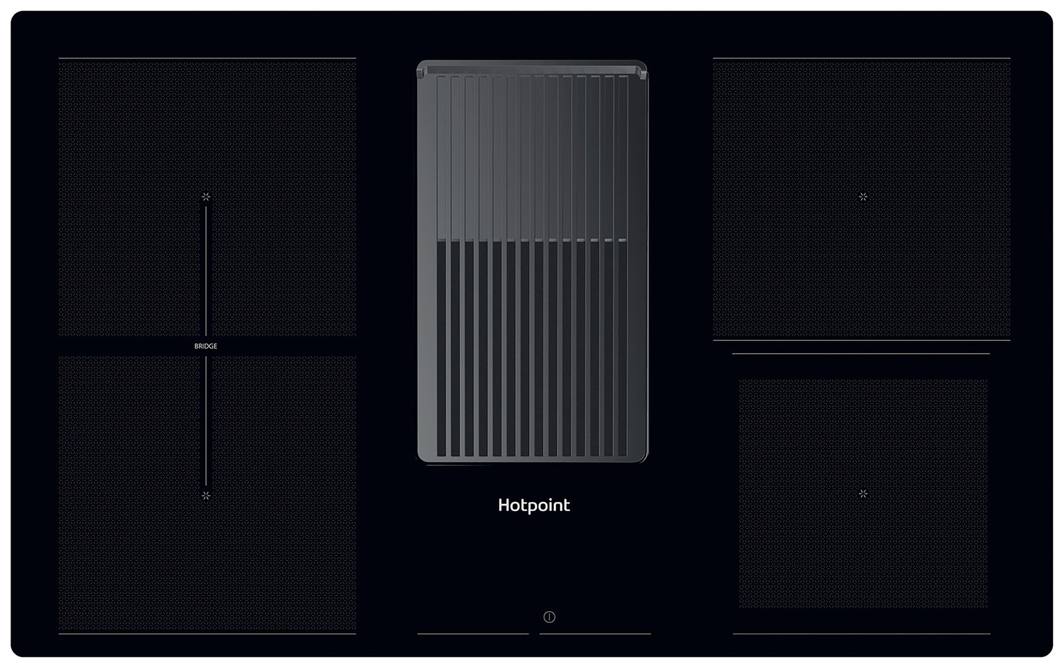 Hotpoint PVH 92 B K/F KIT Ceramic Hob - Black