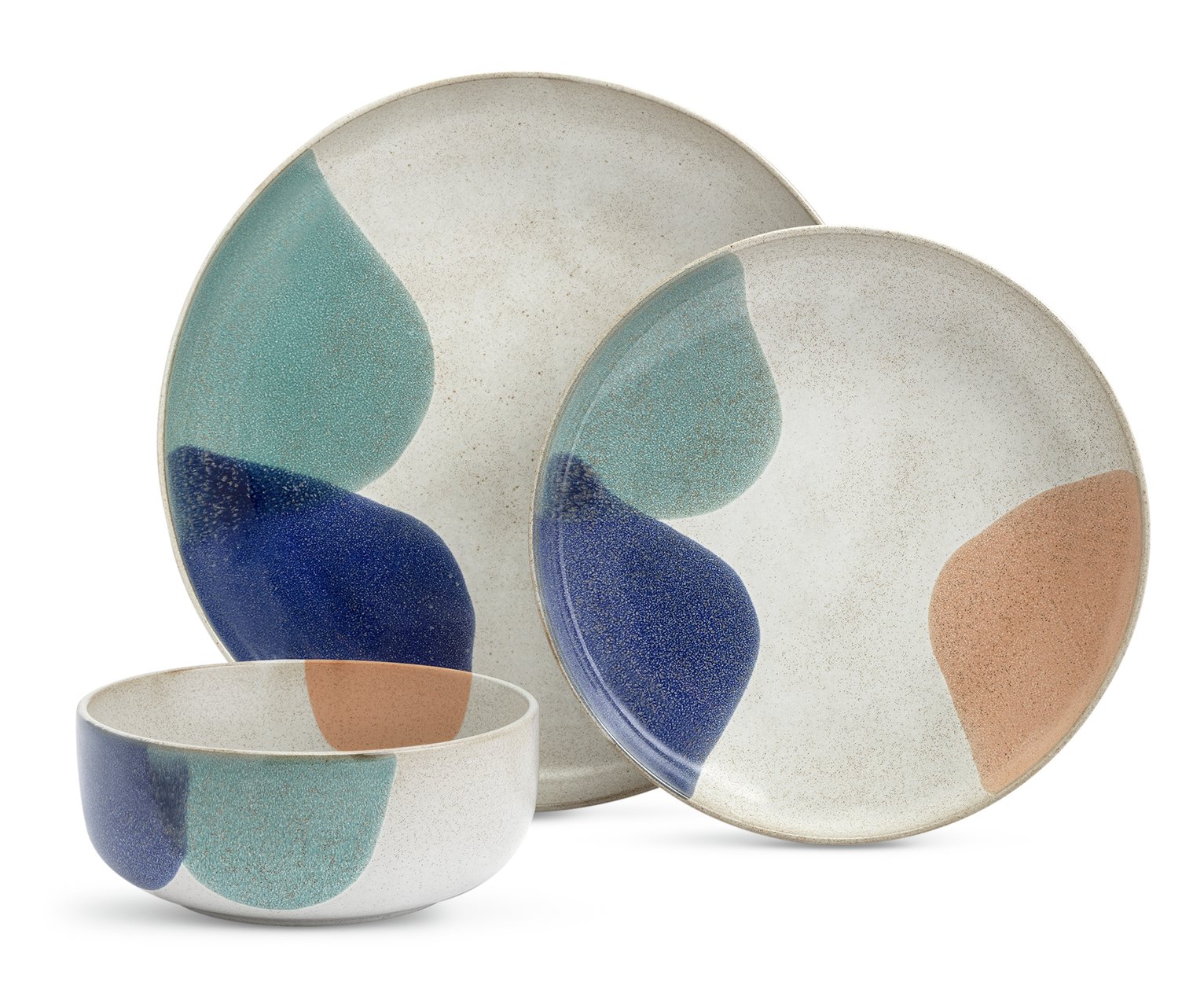 Habitat 60 Recast 12 Piece Stoneware Dinner Set