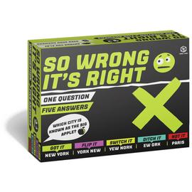 So Wrong It's Right Board Game