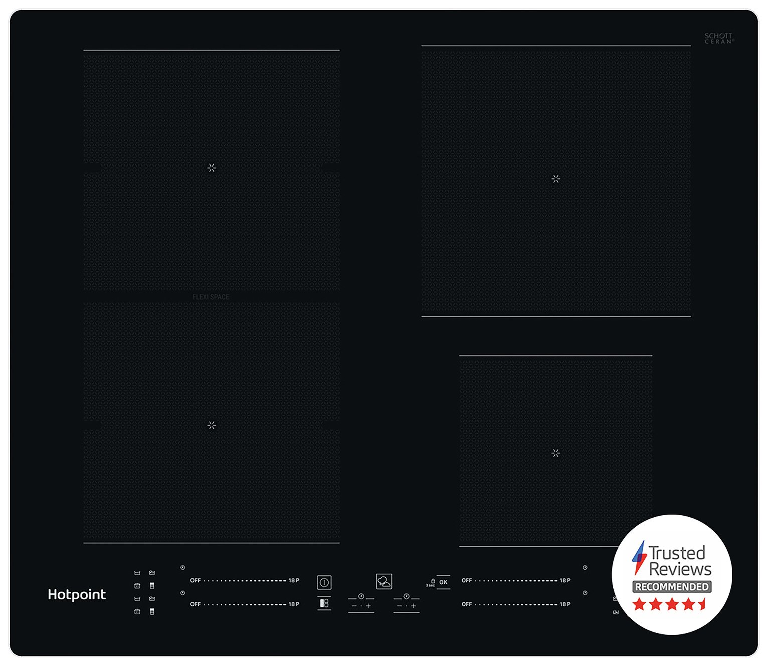 Hotpoint TS 5760F NE Induction Hob - Black