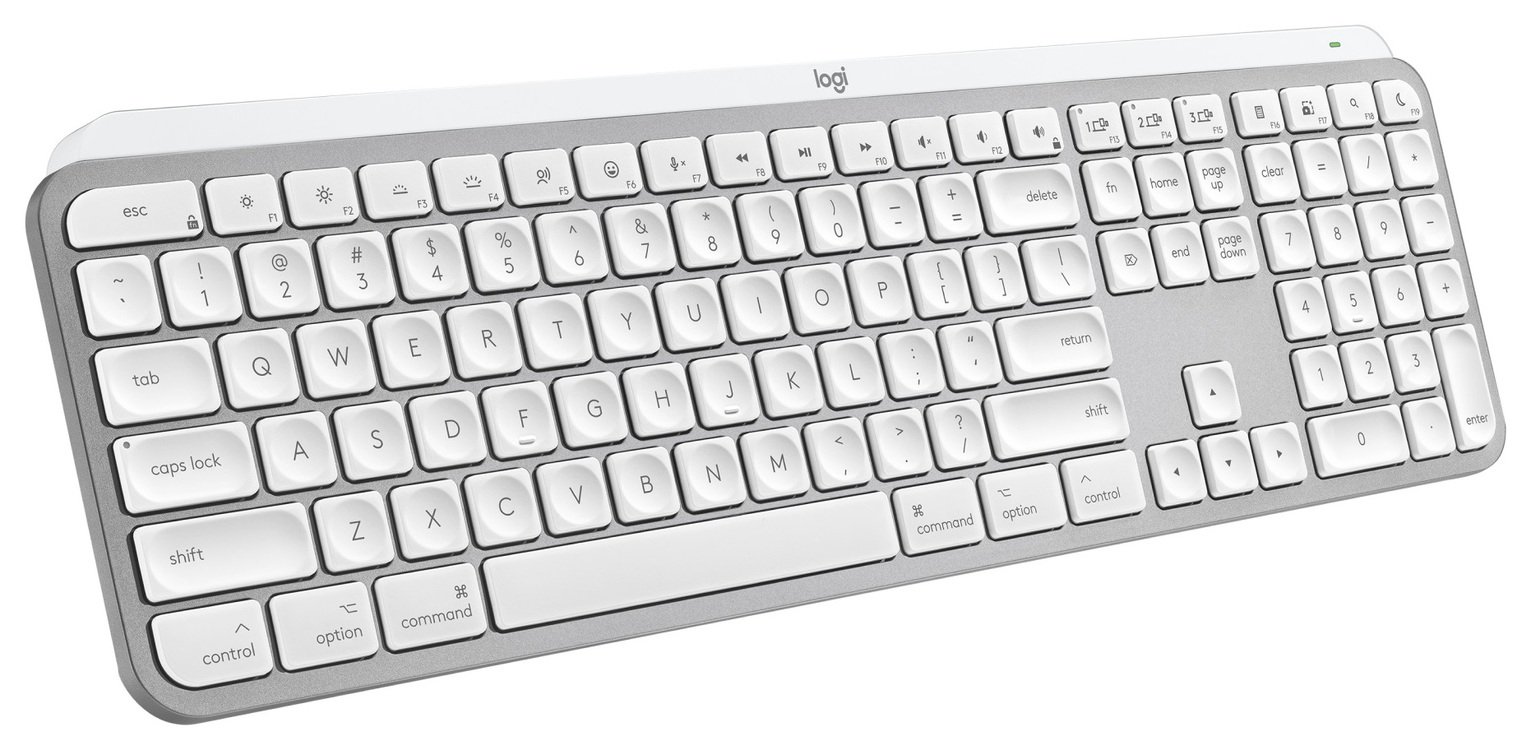 Logitech MX Keys S Mac Wireless Keyboard - Grey
