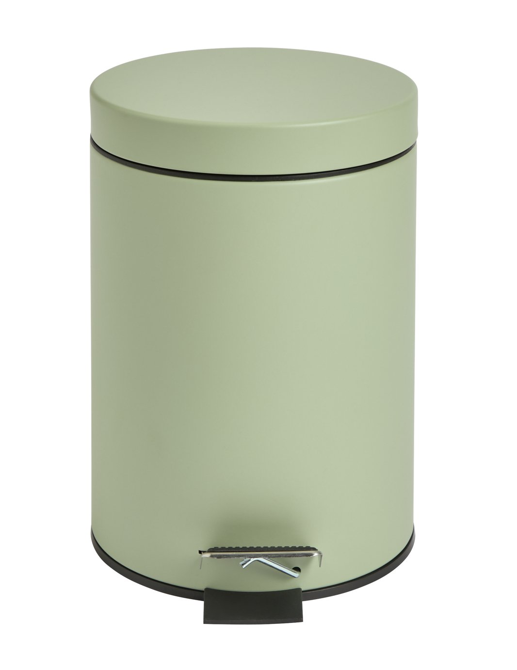 Argos Home 3L Bathroom Pedal Bin - Sage Green