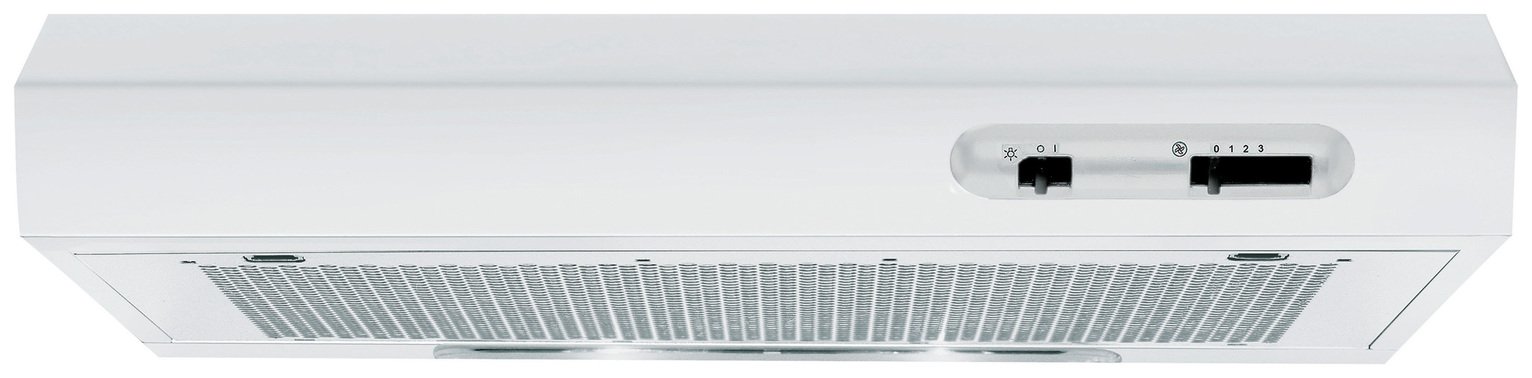 Indesit ISLK 66F LS W 70cm Visor Cooker Hood - White