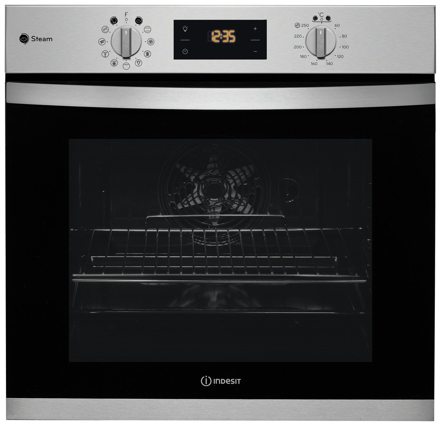 Indesit KFWS 3844 H IX UK Built-In Single Oven
