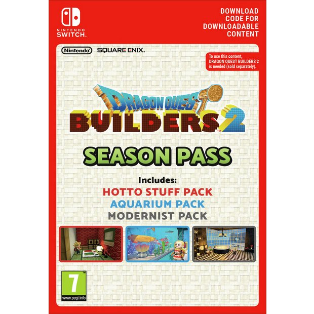 Buy Dragon Quest Builders 2: Season Pass Nintendo e-shop cards