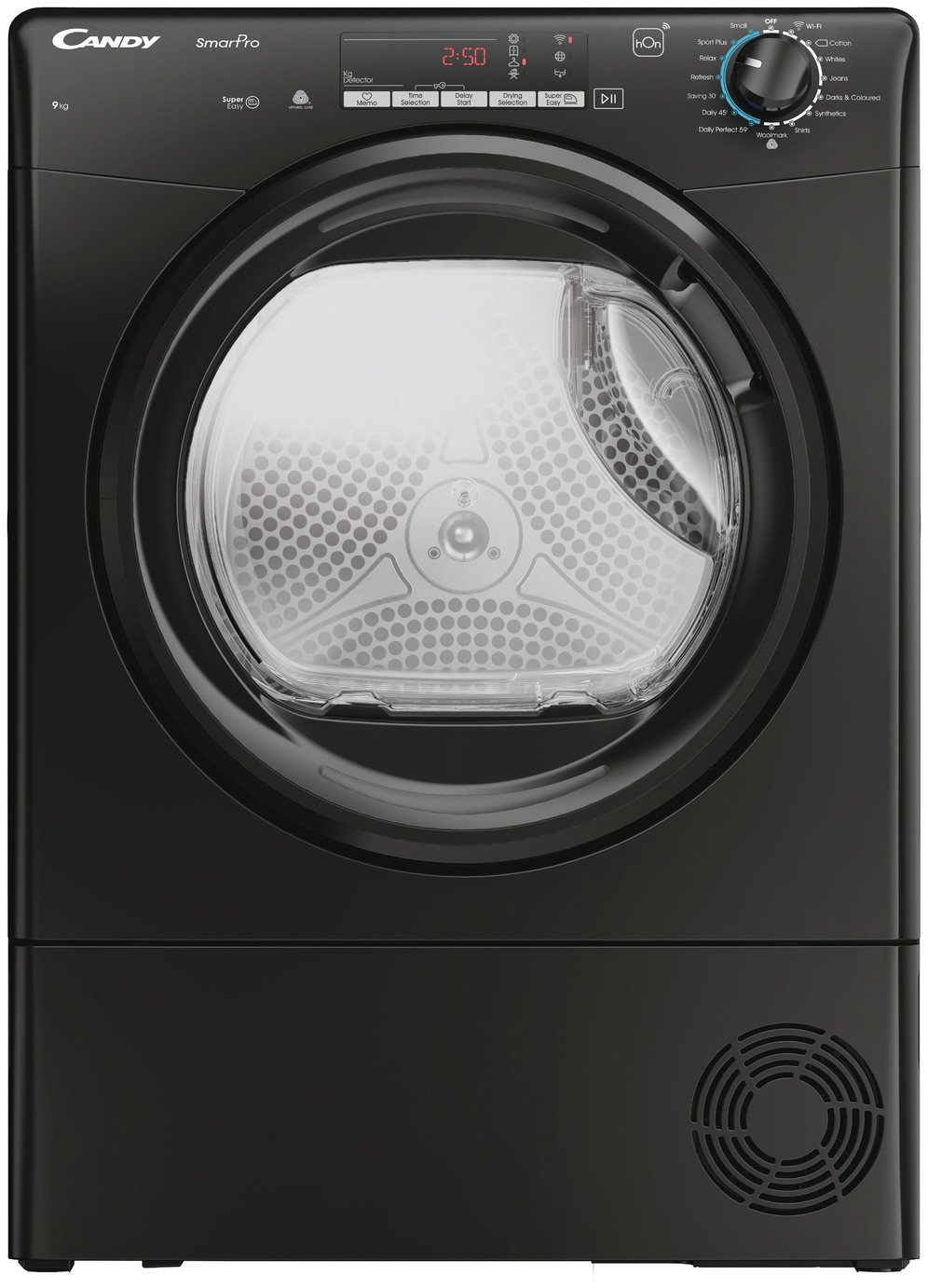 Candy CROE C9TBEB-80  9KG Condenser Tumble Dryer - Black
