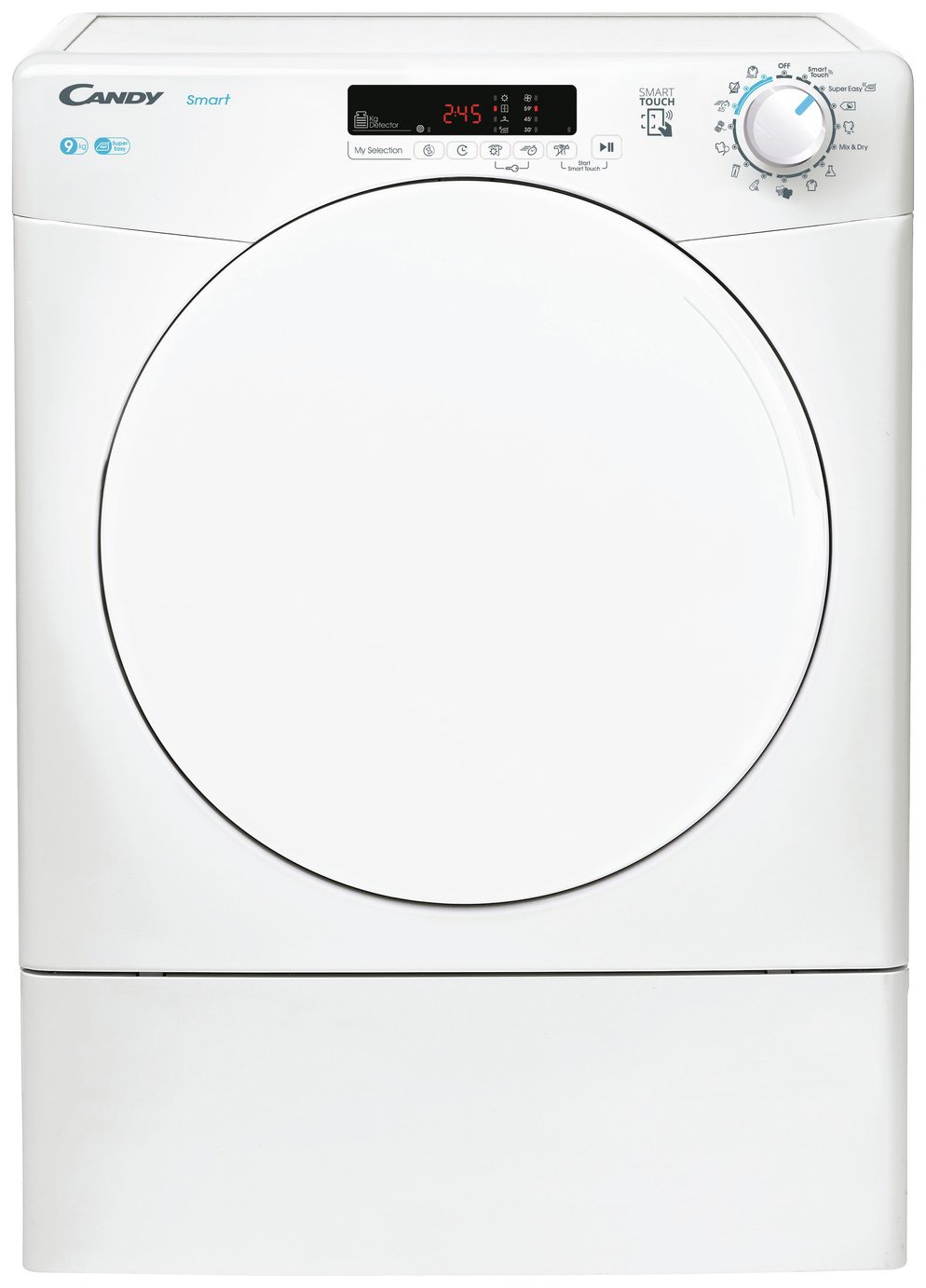 Candy CSE V9DF80 9KG Vented Tumble Dryer - White