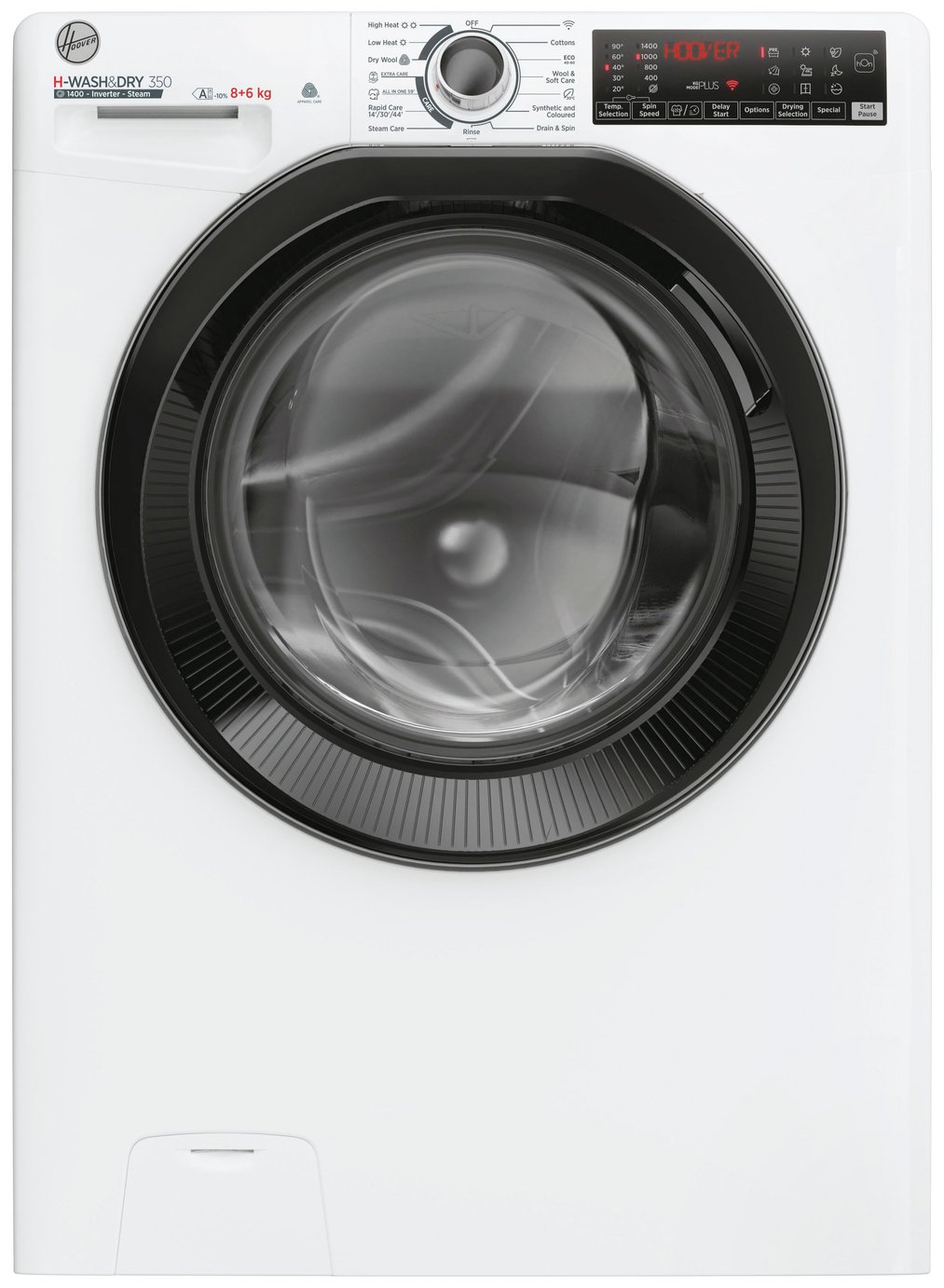 Hoover H3DPS4866TAMB80 WD 8/ 6KG Washer Dryer - White