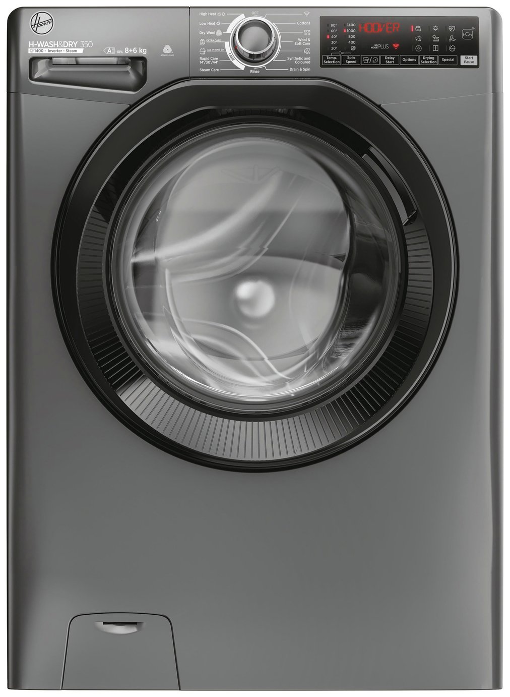 Hoover H3DPS4866TAMBR80 8/ 6KG Washer Dryer - Graphite