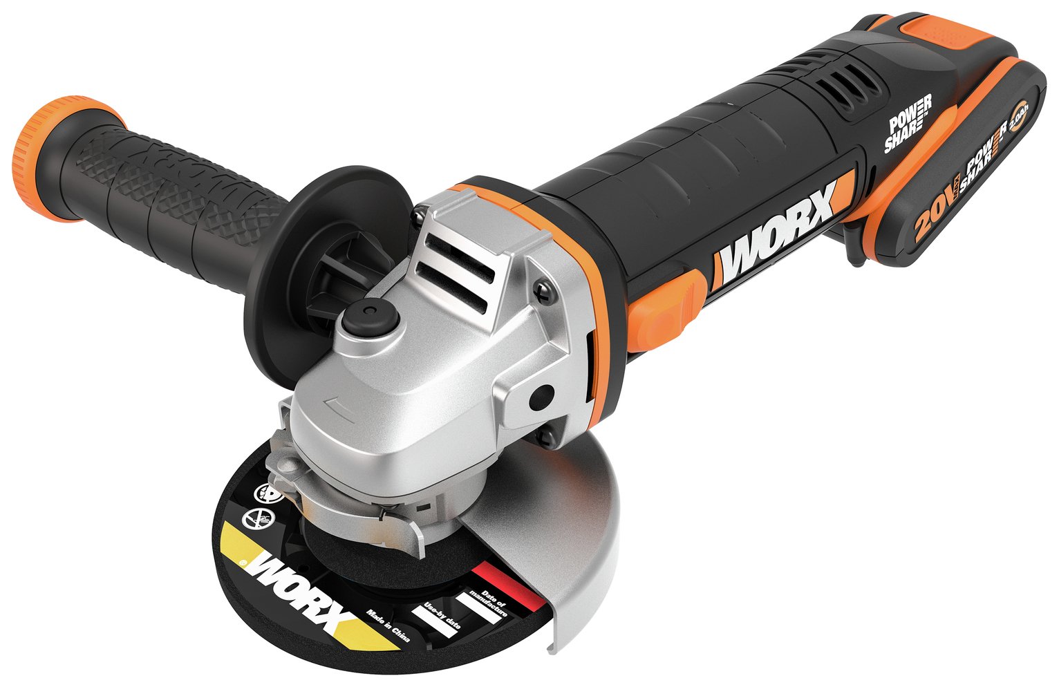 Worx 115mm Angle Grinder - 800W