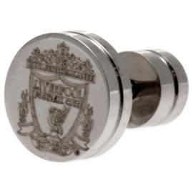 Stainless Steel Liverpool Crest Stud Earring.