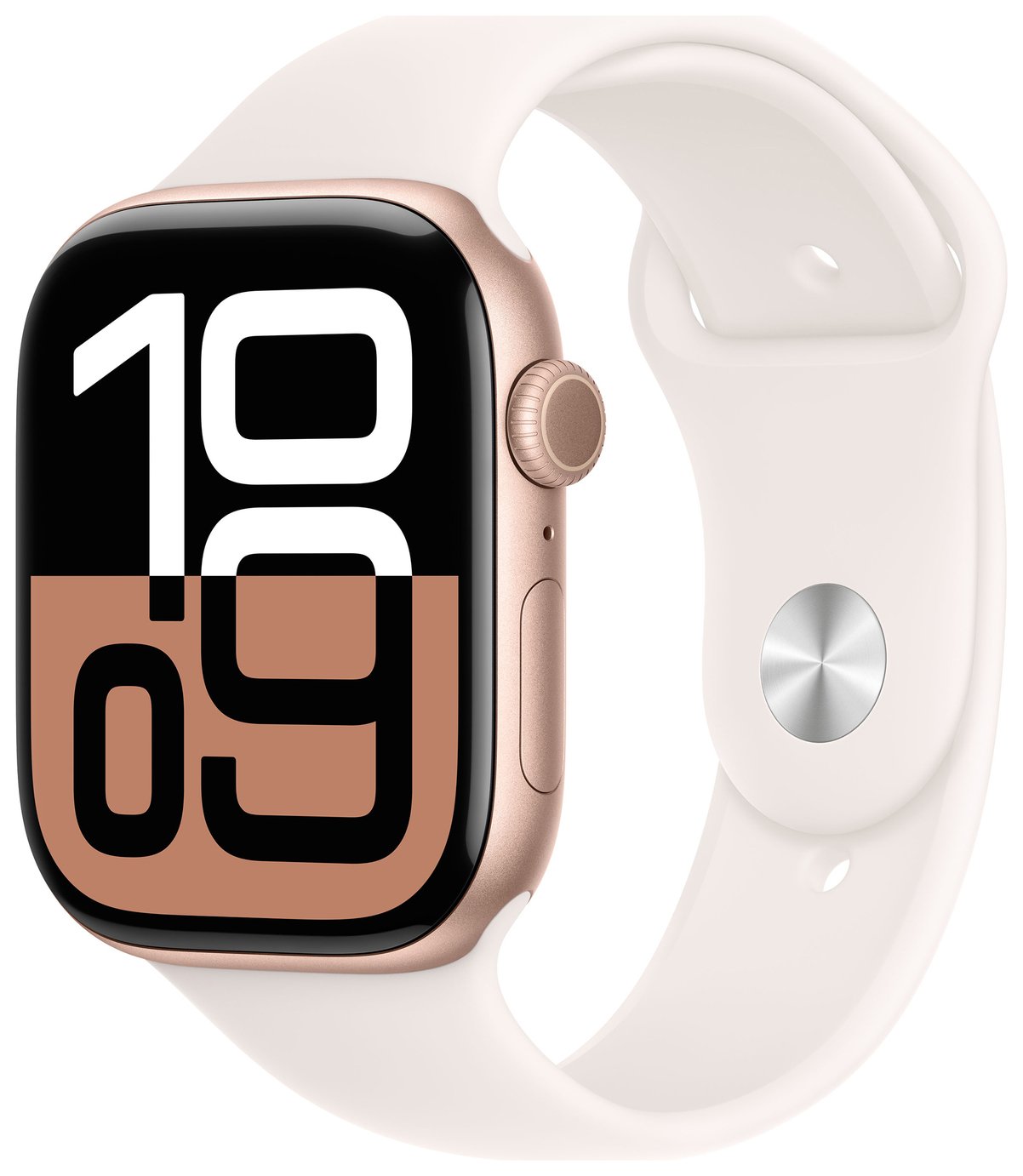 Apple Watch Series 10 GPS 46mm Rose Gold Light Blush - M/L